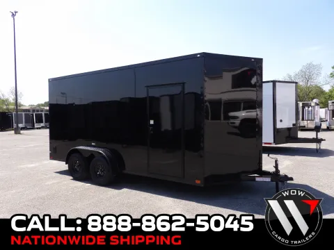 Black 2026 Seed Cargo 7X16 Enclosed 35K for sale in Cochran, GA