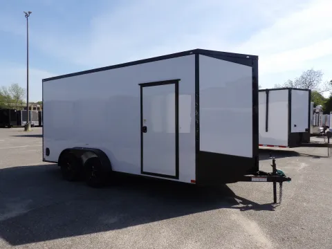 Another view of 2026 Seed Cargo 7X16 Enclosed 35K for sale in Cochran, GA at WOW Cargo Trailers