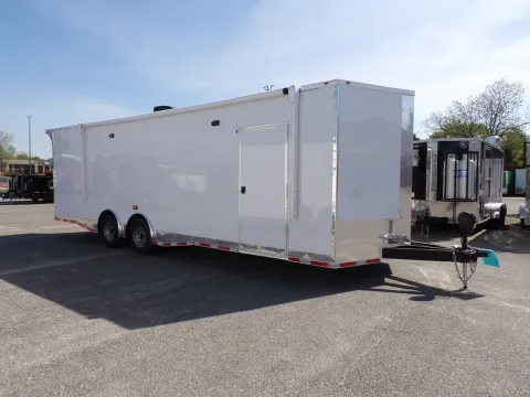 Another view of 2026 Steel Pines Cargo 8.5X28 Enclosed 7k for sale in Cochran, GA at WOW Cargo Trailers