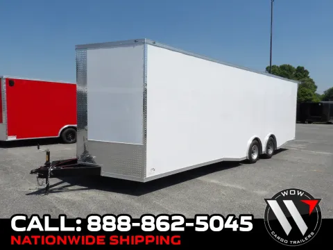 White 2026 Steel Pines Cargo 8.5x26 52K for sale in Cochran, GA