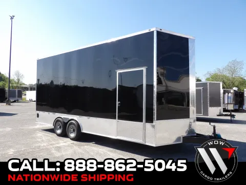 Black 2026 Steel Pines Cargo 8.5X20 Enclosed 52K for sale in Cochran, GA