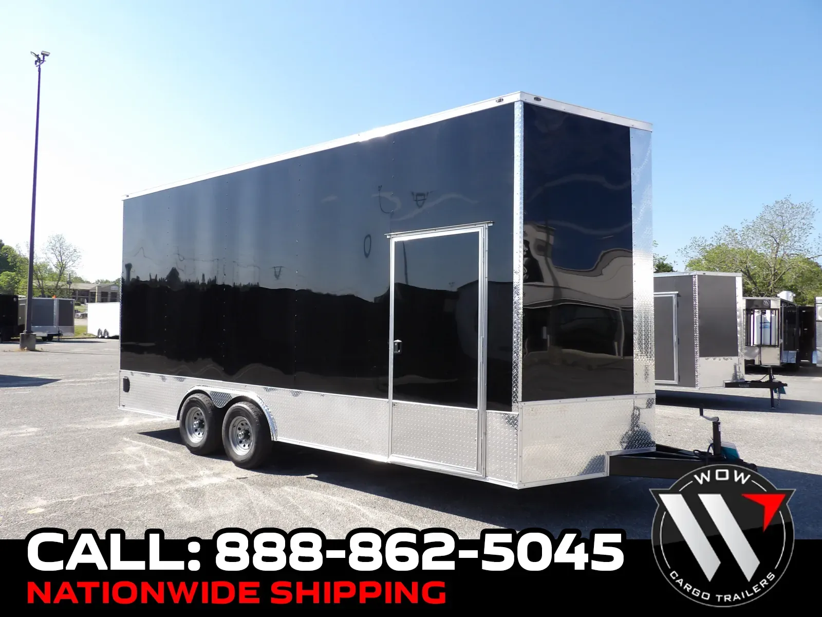 Black 2026 Steel Pines Cargo 8.5X20 Enclosed 52K for sale in Cochran, GA