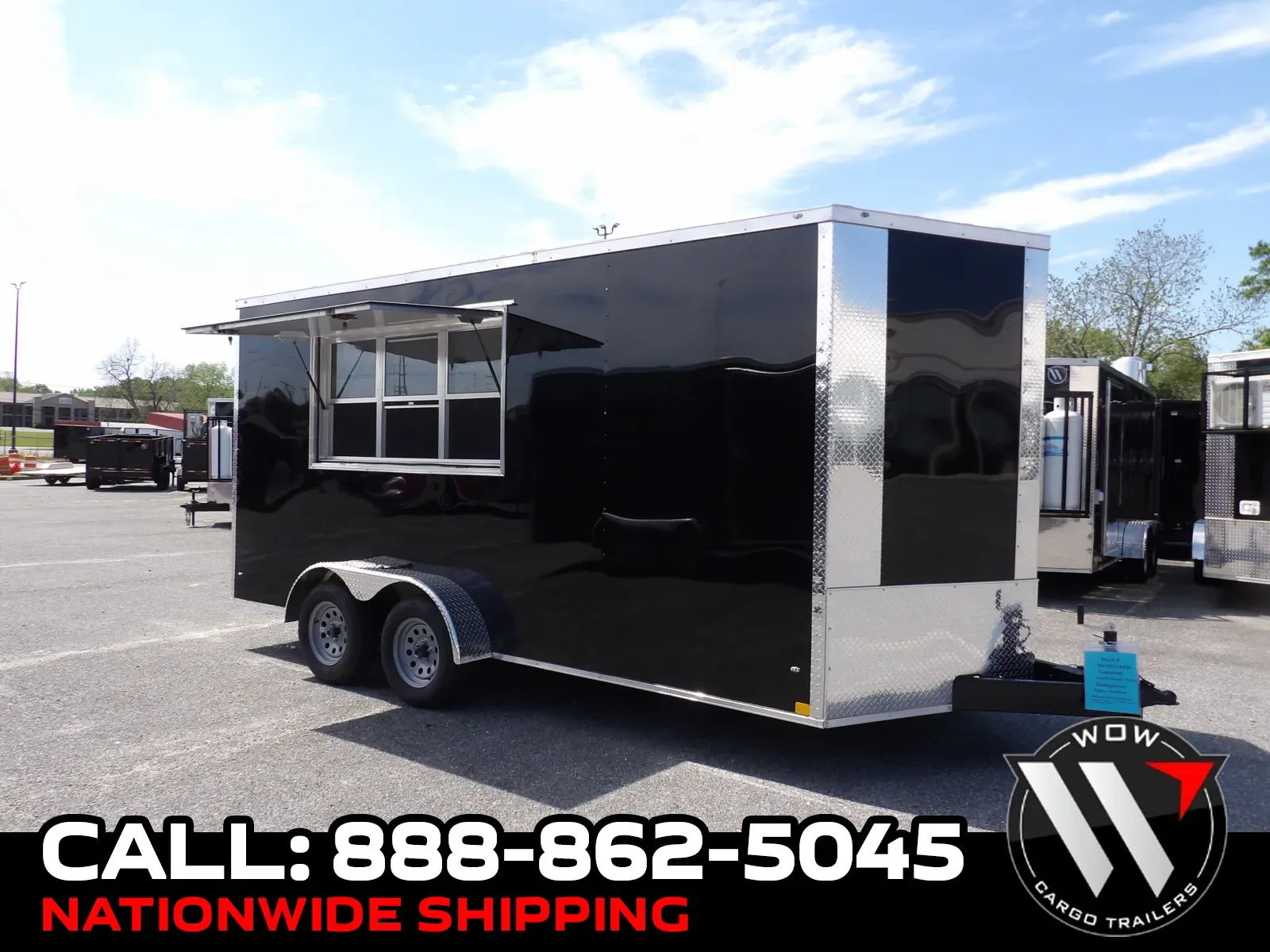 Black 2026 Diamond Cargo 7X16 Enclosed for sale in Cochran, GA