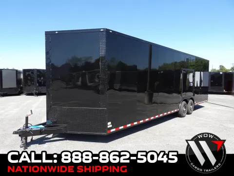 Black 2026 South GA Cargo 8.5X28 Enclosed 52K for sale in Cochran, GA