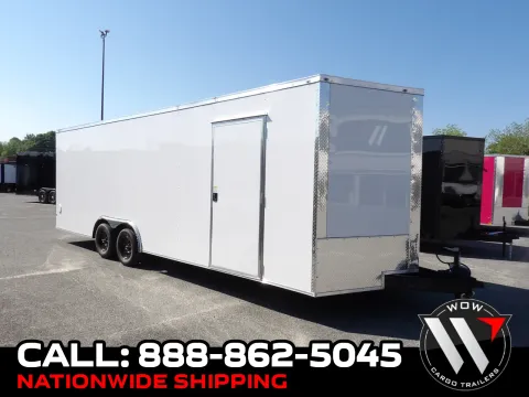 White 2026 Maximum Cargo 8.5X24 Enclosed 7K for sale in Cochran, GA