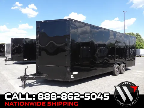 Black 2026 South GA Cargo 8.5X24 Enclosed 52K for sale in Cochran, GA