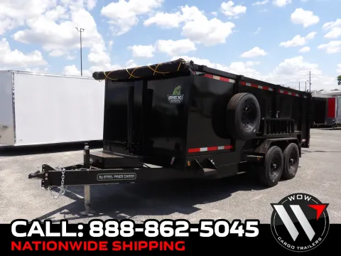 Black 2026 Steel Pines Cargo 7x16x4 7K for sale in Cochran, GA