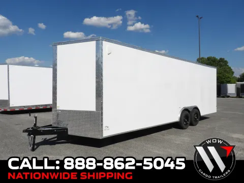 White 2026 Maximum Cargo 8.5x24 52K for sale in Cochran, GA