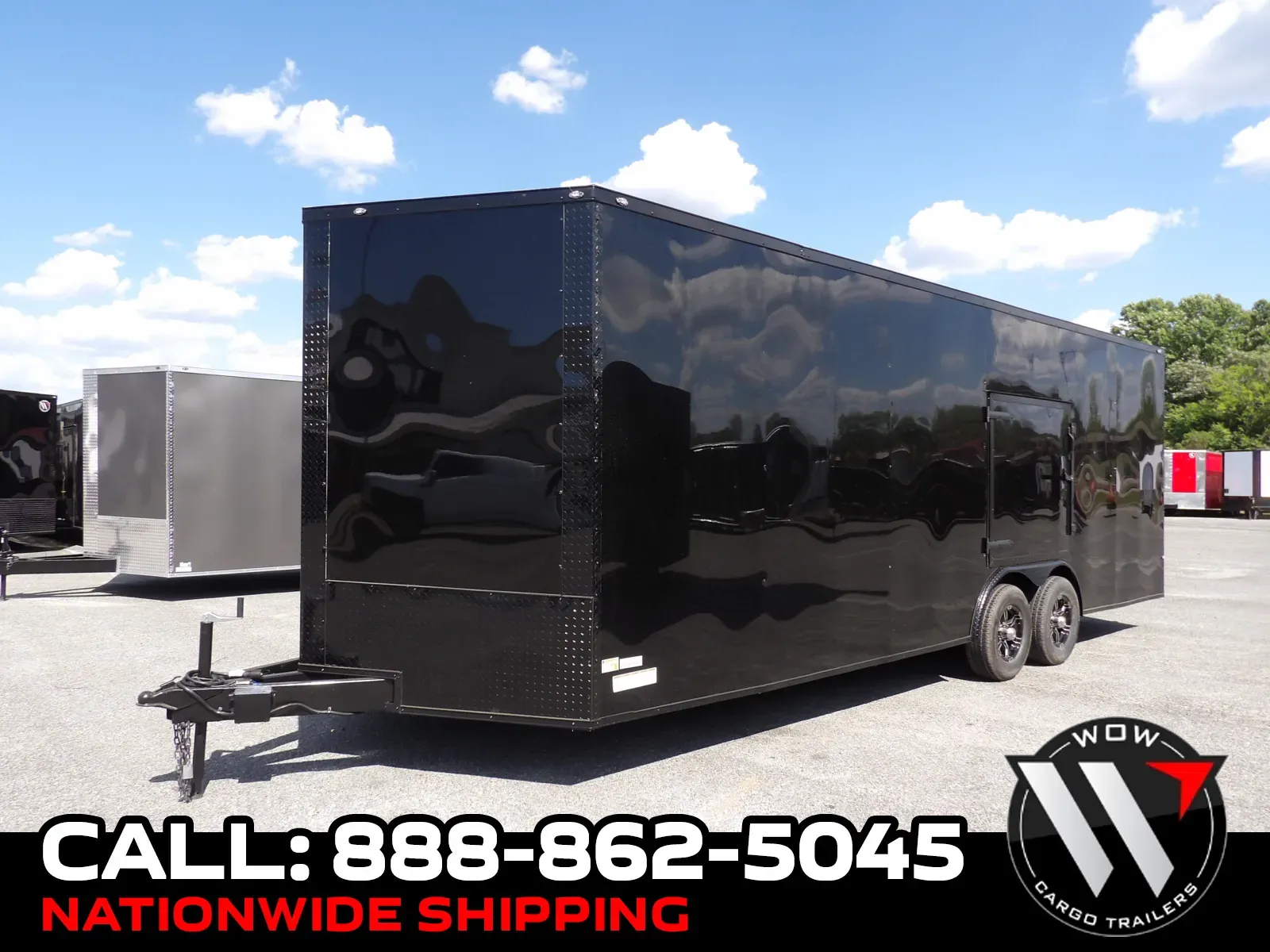 Black 2026 South GA Cargo 8.5X24 Enclosed 52K for sale in Cochran, GA