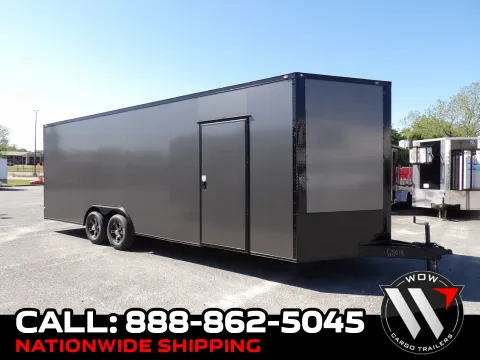 Black 2026 South GA Cargo 8.5X24 Enclosed 52K for sale in Cochran, GA