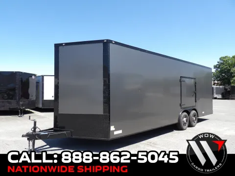 Black 2026 South GA Cargo 8.5X24 Enclosed 52K for sale in Cochran, GA