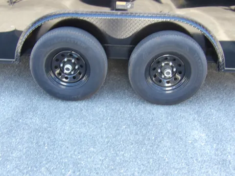 Another view of 2026 Hook & Line Cargo 8.5X20 Enclosed 35K for sale in Cochran, GA at WOW Cargo Trailers