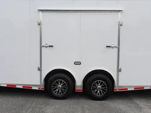 Another view of 2026 Hook & Line Cargo 8.5X28 Enclosed for sale in Cochran, GA at WOW Cargo Trailers