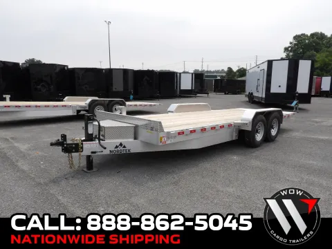 Silver 2026 Nordtek 82x20 Tilt Deck 7K for sale in Cochran, GA