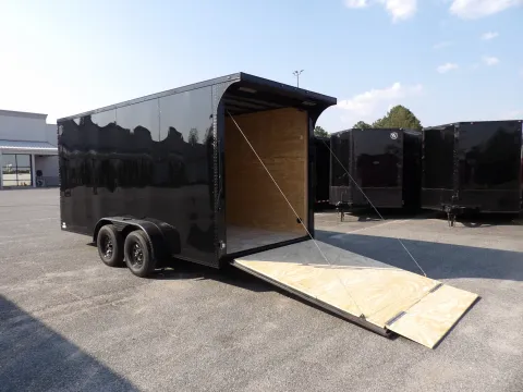 Another view of 2026 Steel Pines Cargo 7x16 52K for sale in Cochran, GA at WOW Cargo Trailers