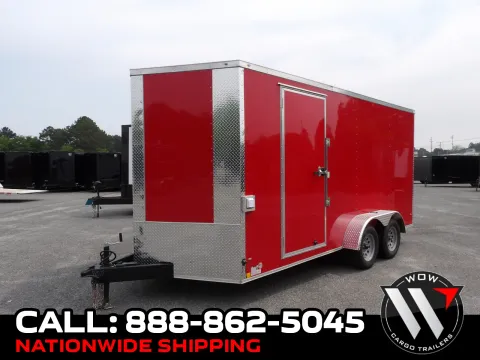 Red 2026 Diamond Cargo 7X16 Enclosed 35K for sale in Cochran, GA