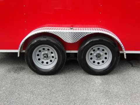 Another view of 2026 Diamond Cargo 7X16 Enclosed 35K for sale in Cochran, GA at WOW Cargo Trailers