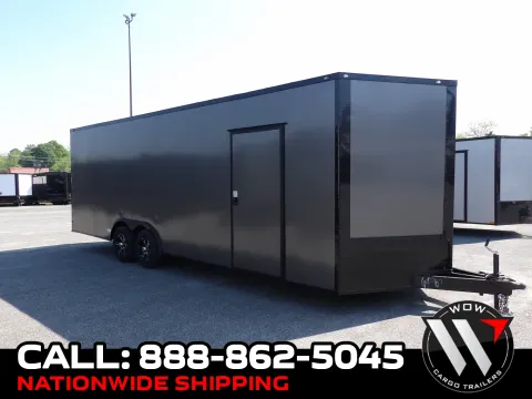 Black 2026 South GA Cargo 8.5X24 Enclosed 52K for sale in Cochran, GA