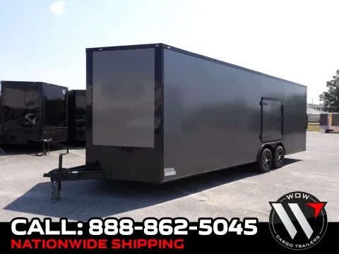 Black 2026 South GA Cargo 8.5X24 Enclosed 52K for sale in Cochran, GA