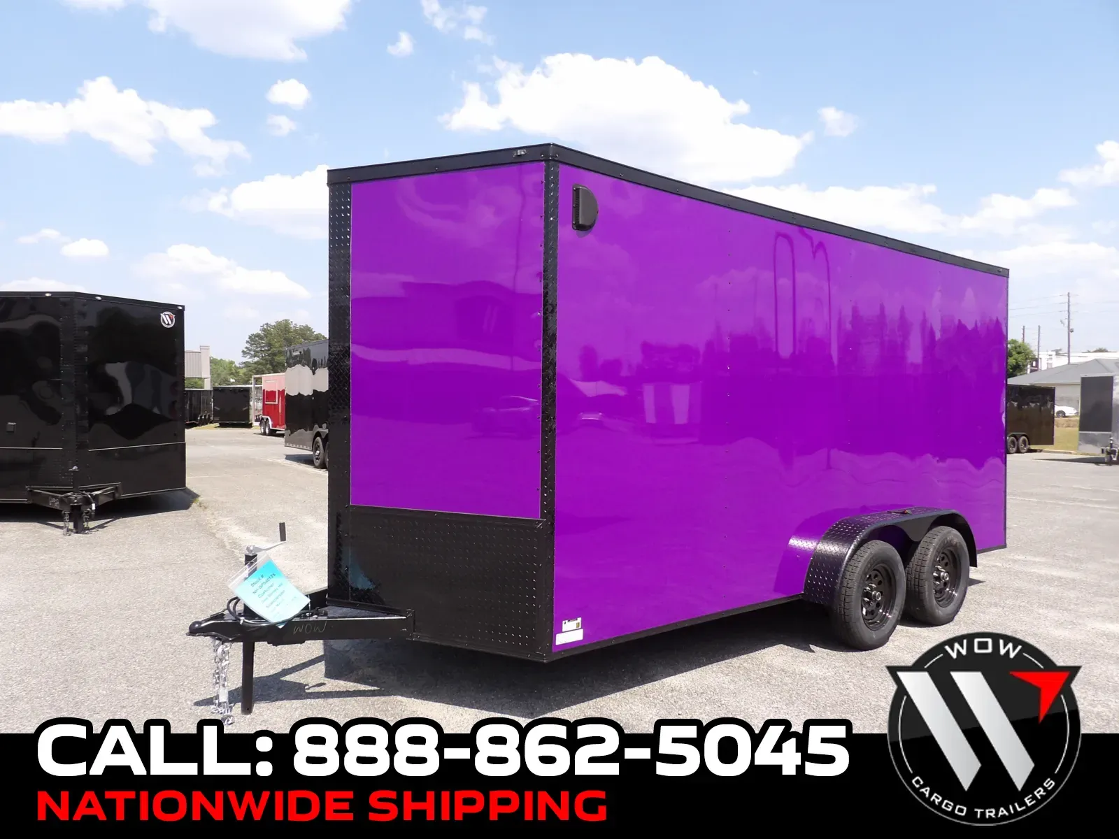 Black 2026 Steel Pines Cargo 7x16x7 35k Enclosed Trailer for sale in Cochran, GA