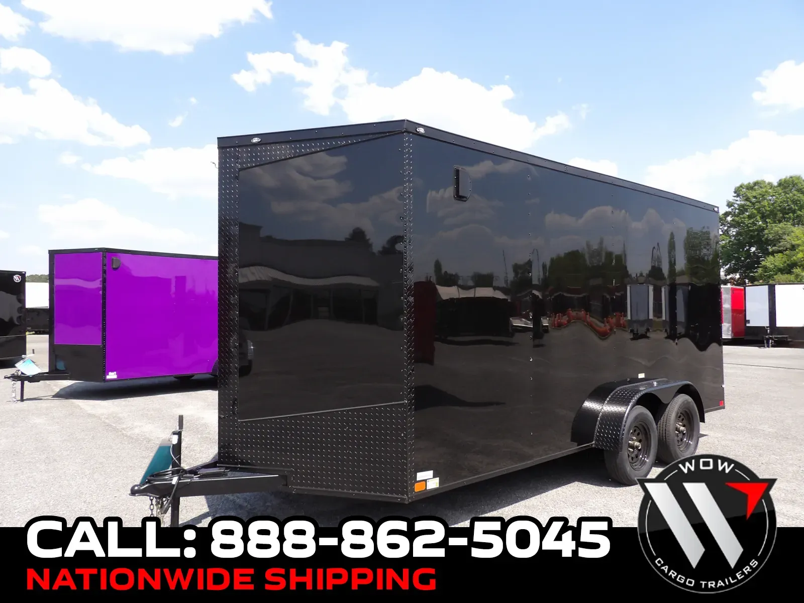 Black 2026 Seed Cargo 7X16 Enclosed 52K for sale in Cochran, GA