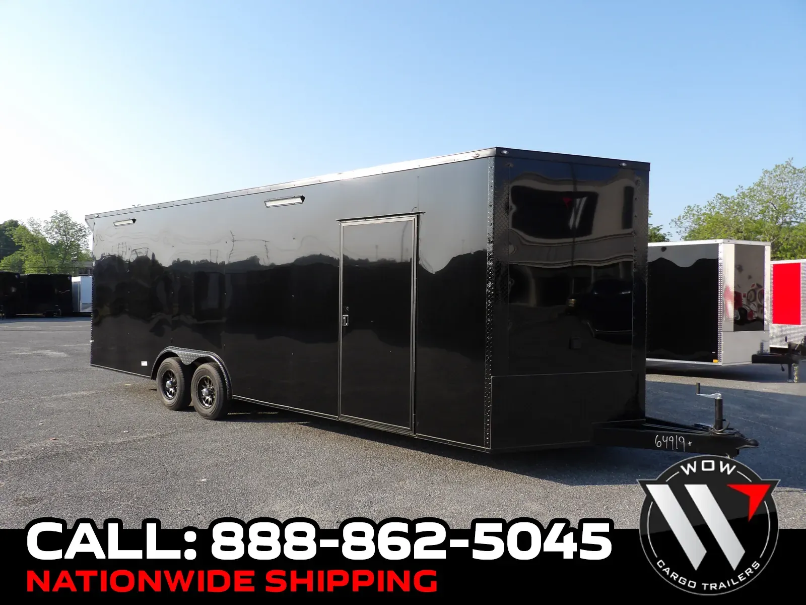 Black 2025 South GA Cargo 8.5x24 52K for sale in Cochran, GA