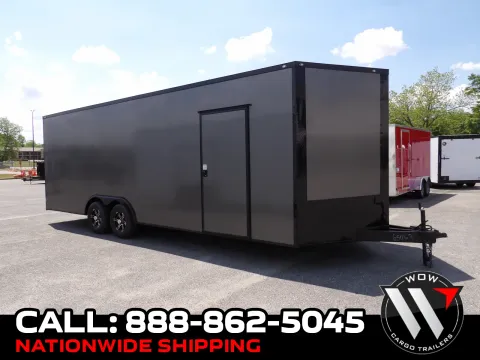 Black 2026 South GA Cargo 8.5X24 Enclosed 52K for sale in Cochran, GA