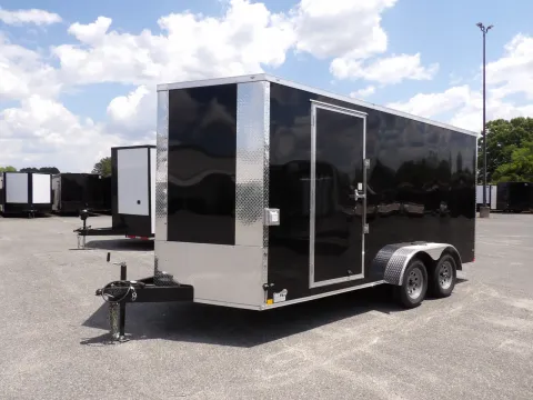 Another view of 2026 Diamond Cargo 7X16 Enclosed 35K for sale in Cochran, GA at WOW Cargo Trailers