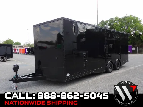 Black 2026 Steel Pines Cargo 8.5X24 Enclosed for sale in Cochran, GA