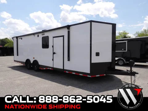 Black 2026 Steel Pines Cargo 8.5X30 Enclosed for sale in Cochran, GA