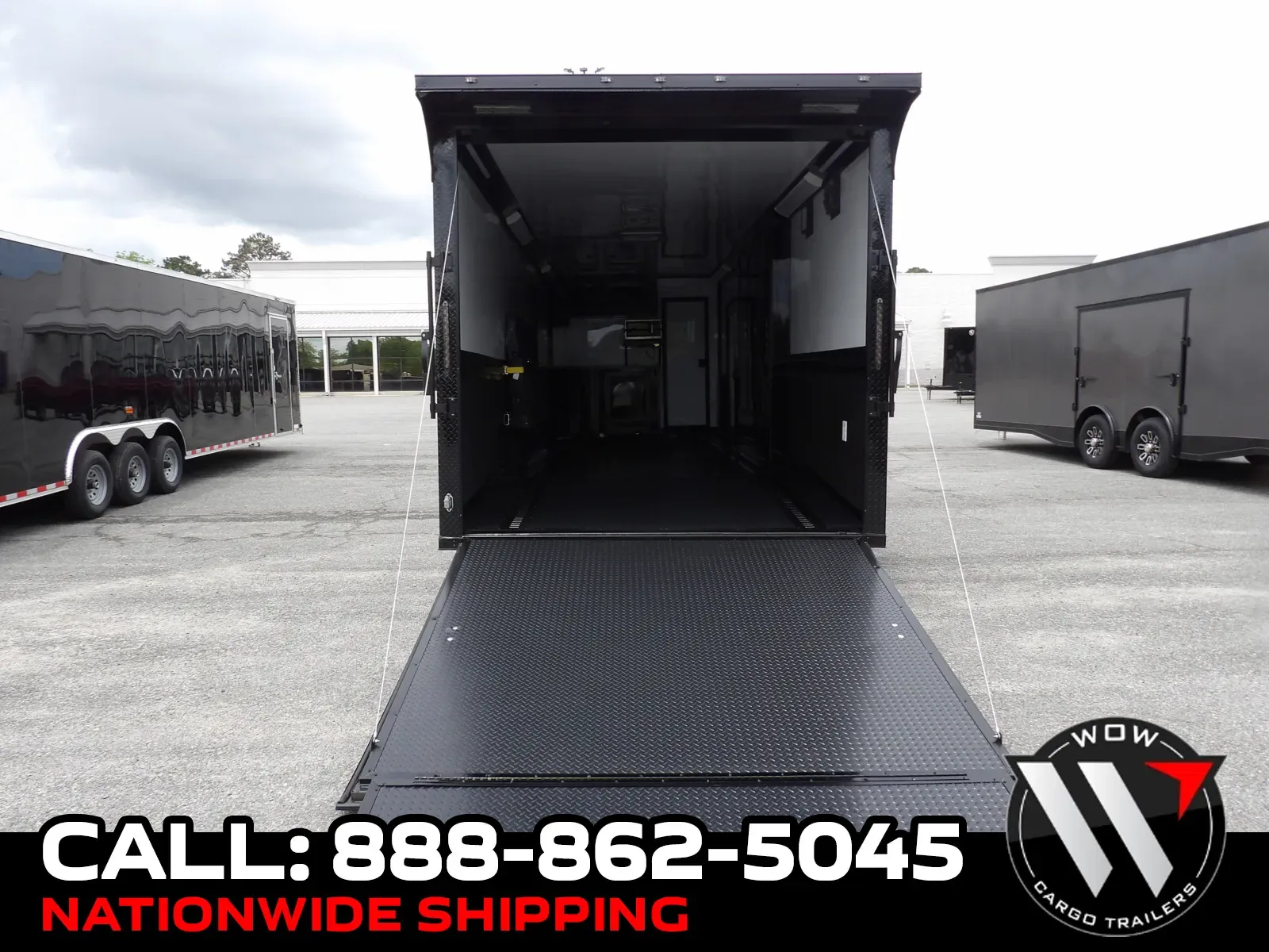 Black 2026 Steel Pines Cargo 8.5X30 Enclosed for sale in Cochran, GA