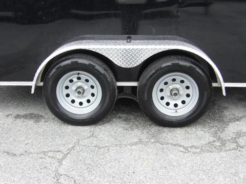 Another view of 2026 Diamond Cargo 7X16 Enclosed for sale in Cochran, GA at WOW Cargo Trailers