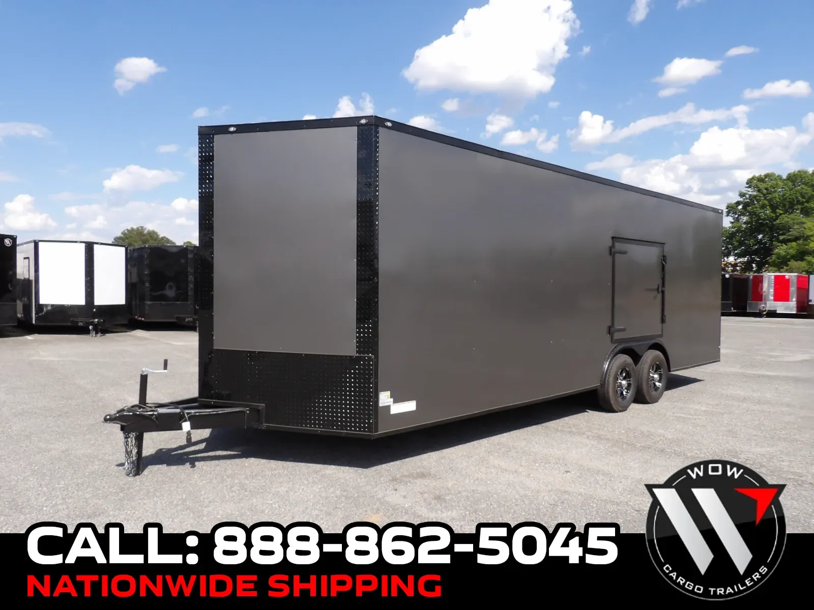 Black 2026 South GA Cargo 8.5X24 Enclosed 52K for sale in Cochran, GA
