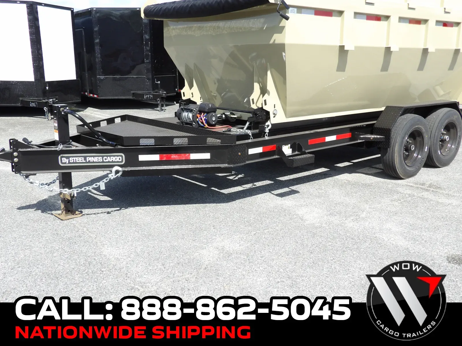 Black 2026 Steel Pines Cargo Roll Off for sale in Cochran, GA