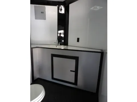 Another view of 2026 Hook & Line Cargo 8.5x28 7K for sale in Cochran, GA at WOW Cargo Trailers