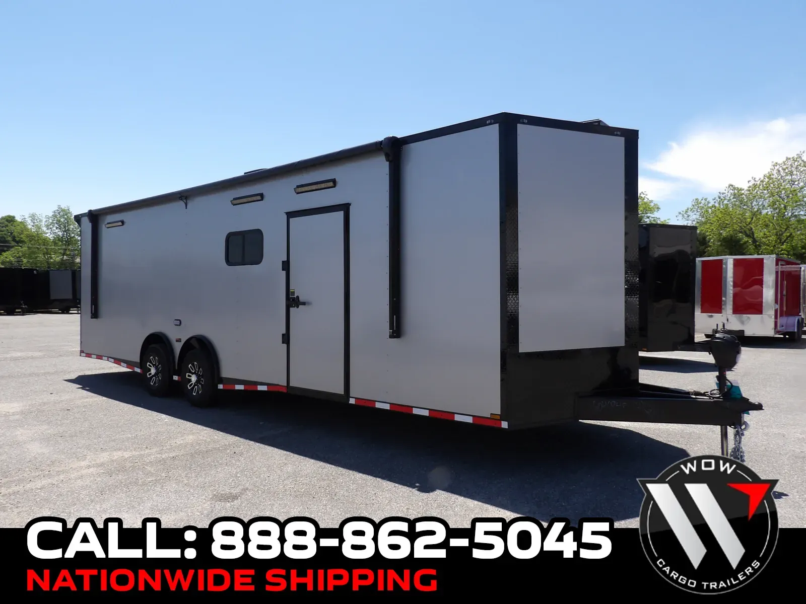 Silver 2026 Hook & Line Cargo 8.5x28 7K for sale in Cochran, GA