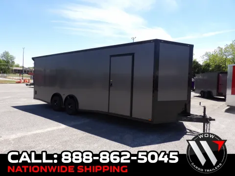 Black 2026 Hook & Line Cargo 8.5x24x7 Enclosed 52K for sale in Cochran, GA