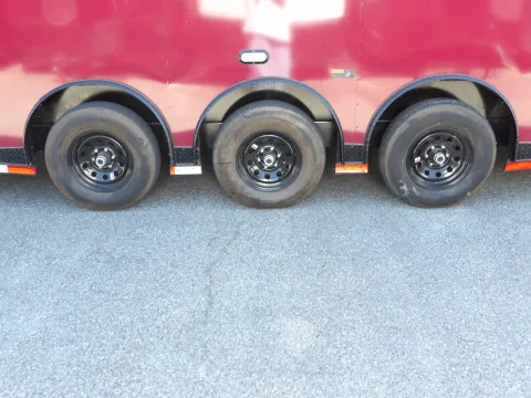 Another view of 2026 Hook & Line Cargo 8.5x30 52K for sale in Cochran, GA at WOW Cargo Trailers