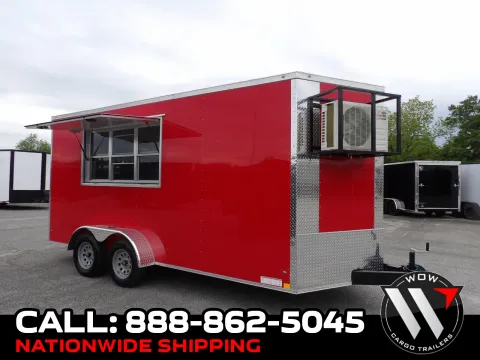 Red 2026 Diamond Cargo 7X16 Enclosed 35K for sale in Cochran, GA