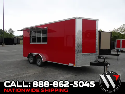 Red 2026 Diamond Cargo 7X16 Enclosed 35K for sale in Cochran, GA