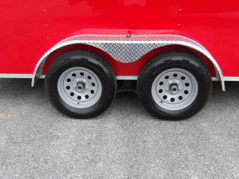 Another view of 2026 Diamond Cargo 7X16 Enclosed 35K for sale in Cochran, GA at WOW Cargo Trailers