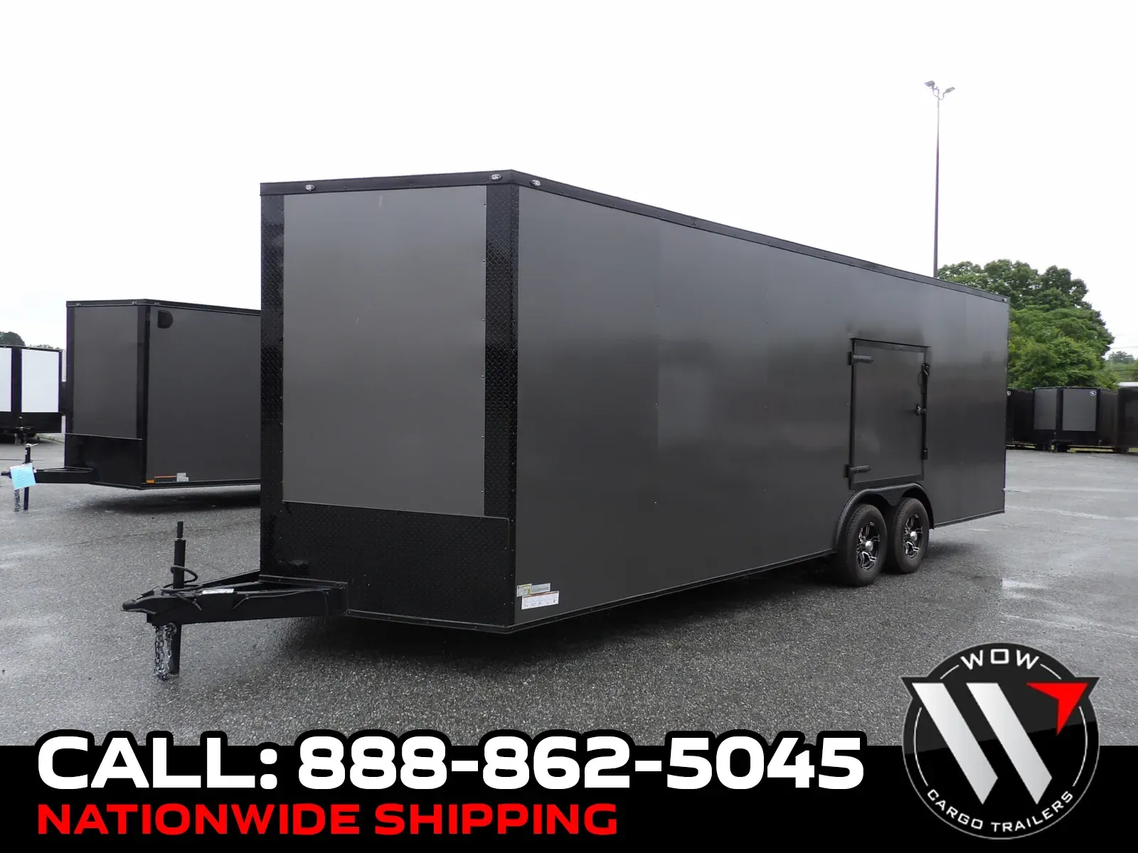 Black 2026 South GA Cargo 8.5X24 Enclosed 52K for sale in Cochran, GA