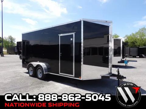 Black 2026 Seed Cargo 7X16 Enclosed 35k for sale in Cochran, GA