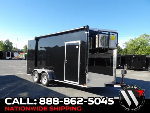 Black 2026 Seed Cargo 7X16 Enclosed 35k for sale in Cochran, GA