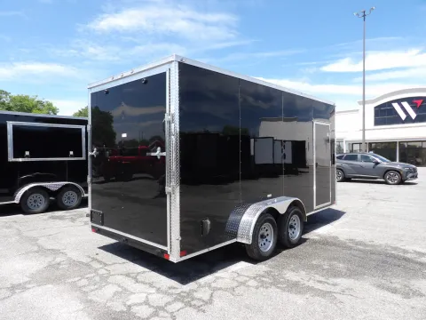 Another view of 2026 Seed Cargo 7X16 Enclosed 35k for sale in Cochran, GA at WOW Cargo Trailers