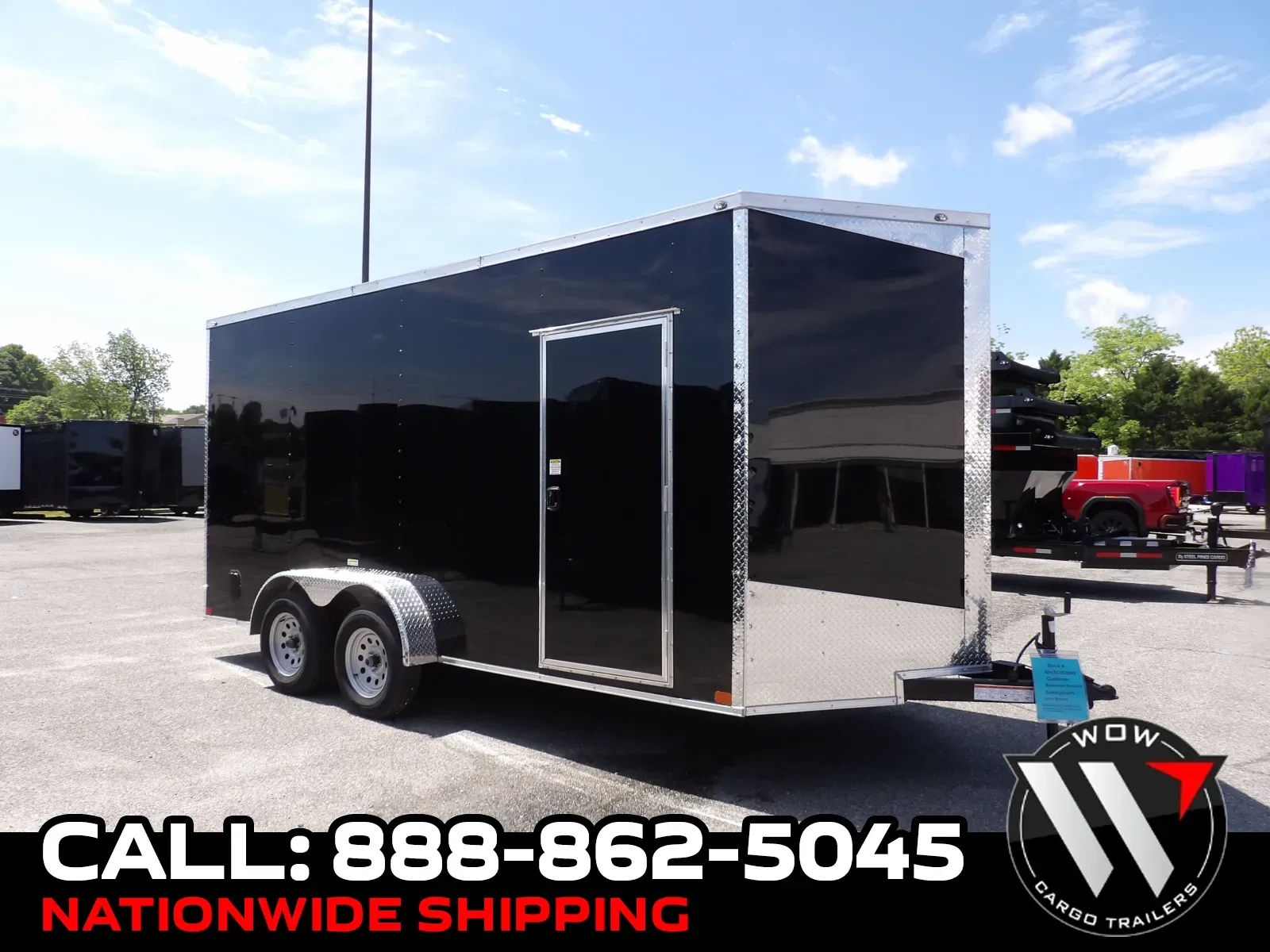 Black 2026 Seed Cargo 7x16 35k Enclosed for sale in Cochran, GA