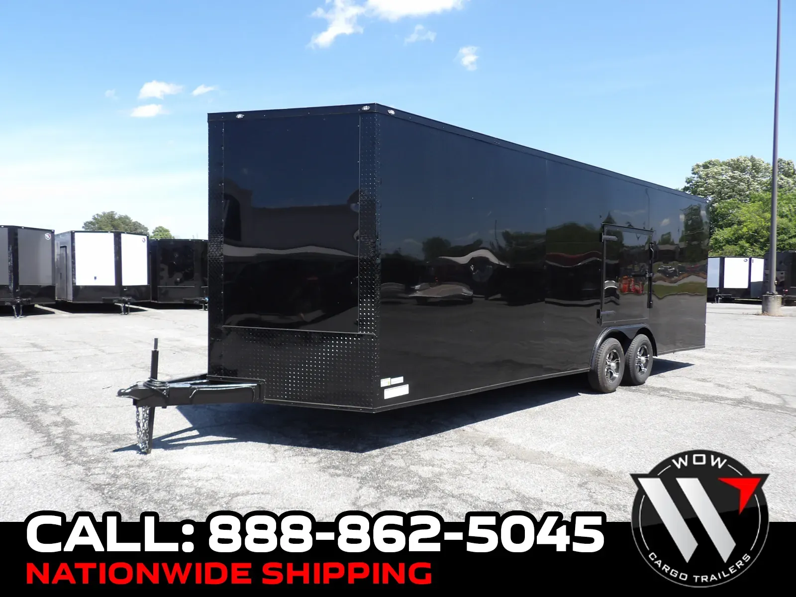 Black 2026 South GA Cargo 8.5X24 Enclosed for sale in Cochran, GA