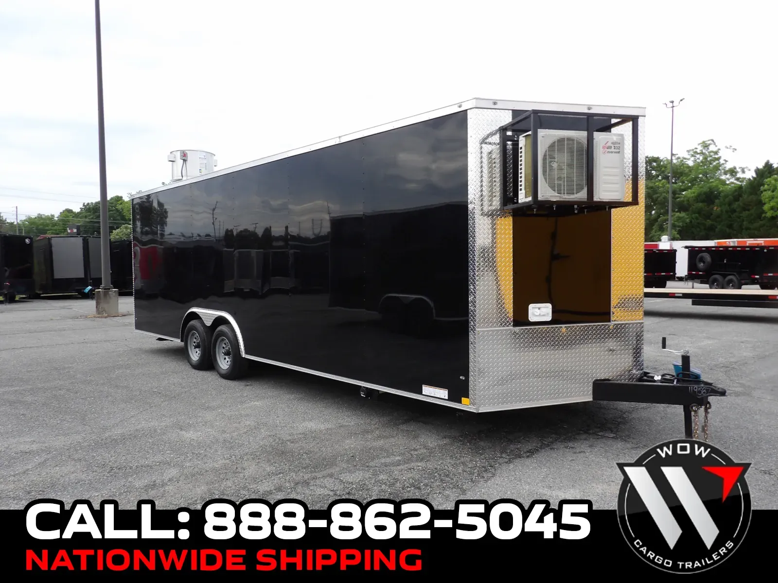 Black 2026 Diamond Cargo 8.5X24 Enclosed for sale in Cochran, GA