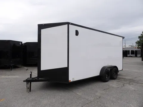 Photos of 2026 Seed Cargo 7X16 Enclosed for sale in Cochran, GA at WOW Cargo Trailers