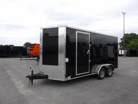 Photos of 2026 Diamond Cargo 7X16 Enclosed for sale in Cochran, GA at WOW Cargo Trailers